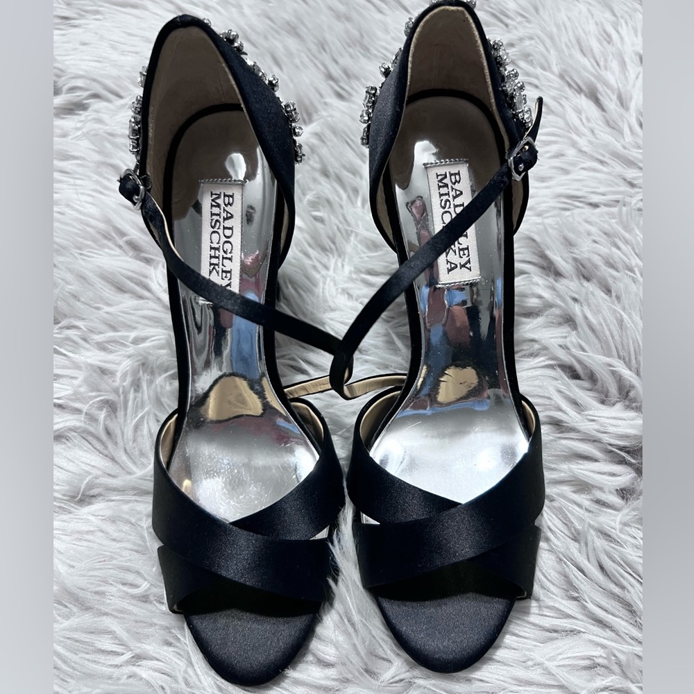 New Fame Satin Platform Sandals